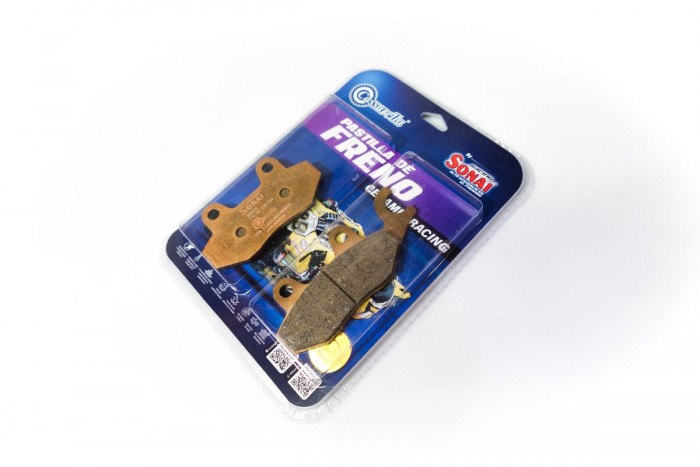 PASTILLA FRENO CASSARELLA & SONAI CERAMICA DEL/AKTCR4-CR5 180-200/HERO-XPULSE200-WIND 125-VICTORM150/ VICTORYNITRO 125/TVS-RAIDER 125-APACHE160 4V-APACHE200 FI/ TRAS BENELLI-180S|TNT150|TNT25N|MRX 200