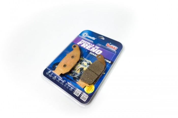 PASTILLA FRENO CASSARELLA & SONAI CERAMICA TRAS  CB INVICTA 150/CB190R/HUNK 160-190/ XBLADE 160/ CB160F/ XRE 190-300/X-PULSE200|GSXS150|GSXR150