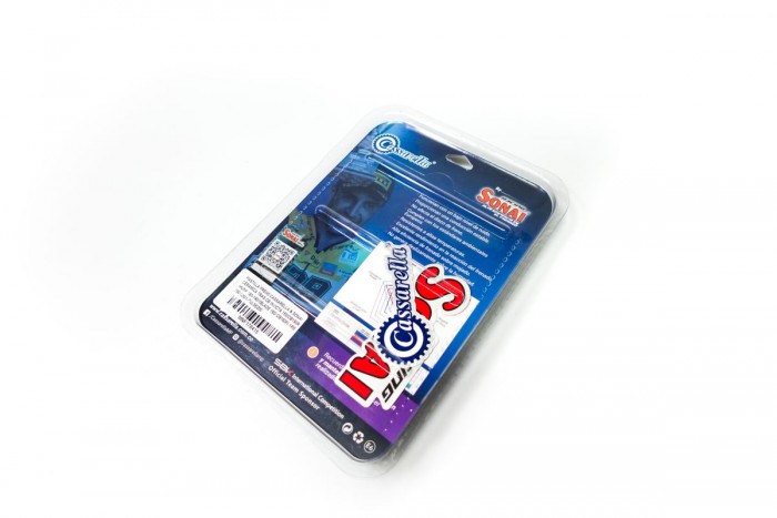 PASTILLA FRENO CASSARELLA & SONAI CERAMICA TRAS  CB INVICTA 150/CB190R/HUNK 160-190/ XBLADE 160/ CB160F/ XRE 190-300/X-PULSE200|GSXS150|GSXR150