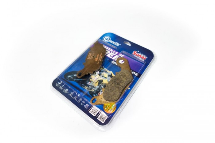 PASTILLA FRENO CASSARELLA & SONAI CERAMICA DEL CRYPTON115/FINO-AF-115/LIBERO125/YBR125ESD/YBRZ125/YZF-R15/TRAS N-MAX150