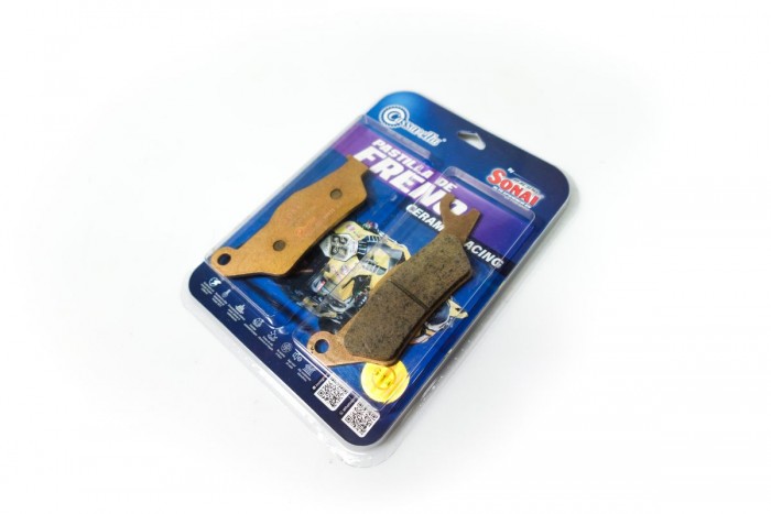 PASTILLA FRENO CASSARELLA & SONAI CERAMICA DEL.GIXXER150-SF-ABS|GIXXER150FI-SF|GIXXER250-SF|GSXS150-ABS|GSXR150-ABS|INTRUDER150|V-STROM160|V-STROM250 SXII