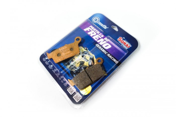 PASTILLA FRENO CASSARELLA & SONAI CERAMICA TRAS CR250R/XR250/XRE300(17-19)/XR650/XR400/XR600/XR250L/KLX250/400/YZ125