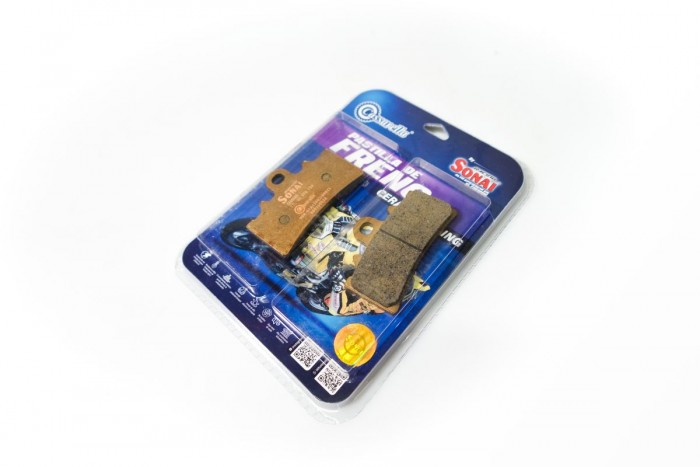 PASTILLA FRENO CASSARELLA & SONAI CERAMICA DUKE200/KTM-RC200/KTM DUKE125/KTM DUKE250/DOMINAR250/APACHE310 DELANTERA