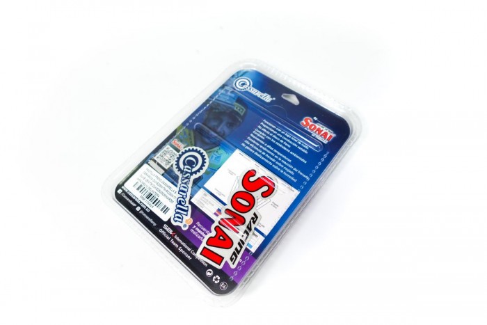 PASTILLA FRENO CASSARELLA & SONAI CERAMICA DUKE200/KTM-RC200/KTM DUKE125/KTM DUKE250/DOMINAR250/APACHE310 DELANTERA