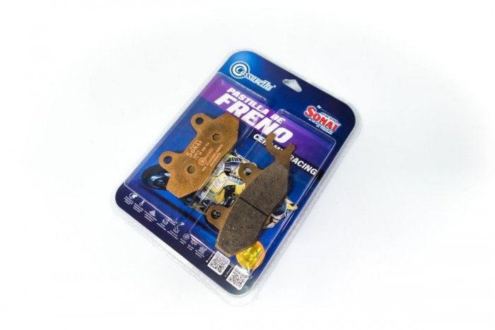 PASTILLA FRENO CASSARELLA & SONAI CERAMICA ALTO CILINDRAJE DEL RAPTOR700/Z250DEL-TRAS/VESYS300/Z300/NINJA400/KLR650/