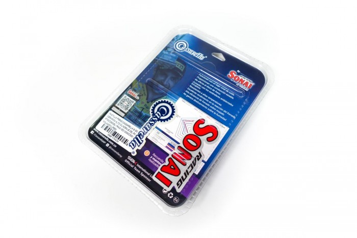 PASTILLA FRENO CASSARELLA & SONAI CERAMICA ALTO CILINDRAJE DEL RAPTOR700/Z250DEL-TRAS/VESYS300/Z300/NINJA400/KLR650/