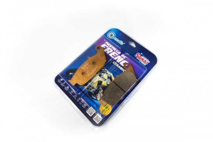 PASTILLA FRENO CASSARELLA & SONAI CERAMICA TRAS. APACHE180- 200/TTX 180/TTR 180/TTR-200/TT-200-DS/APACHE160-4V