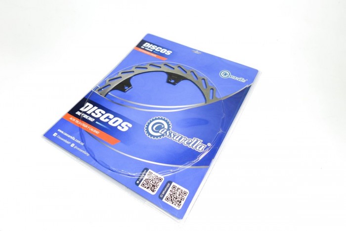 DISCO FRENO DELANTERO CASSARELLA |FLEX ULTRA