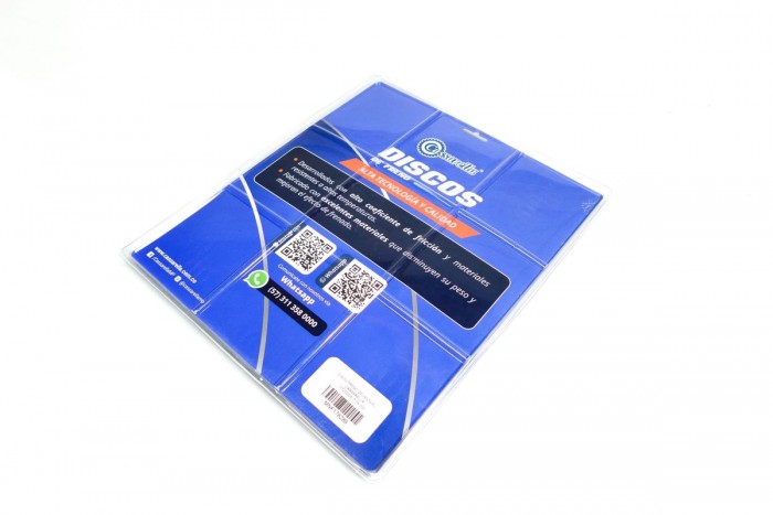 DISCO FRENO DELANTERO + CASSARELLA AKT125/150 TTR|TTR180|TTR200|TT 200 DS