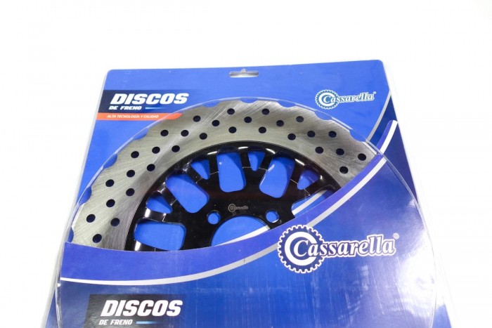 DISCO FRENO DELANTERO + CASSARELLA AKT125/150 TTR|TTR180|TTR200|TT 200 DS