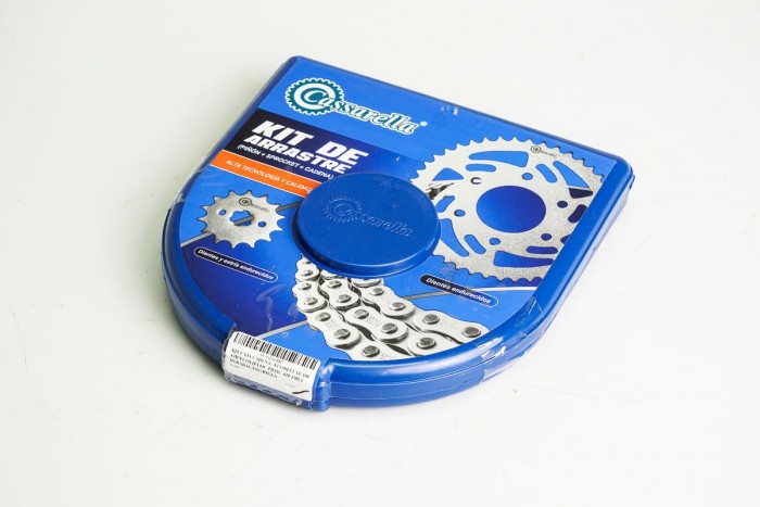 KIT CAJA CADENA - ECODELUXE 100 4 HUECOS (PT44C-PD13C-420-120C) DORADACASSARELLA