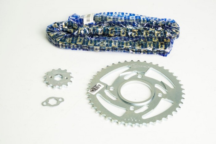 KIT CAJA CADENA - ECODELUXE 100 4 HUECOS (PT44C-PD13C-420-120C) DORADACASSARELLA