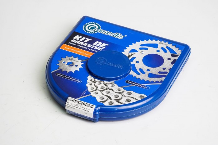 KIT CAJA CADENA - C70 4 HUECOS (PT36C-PD14C-420--110-C) DORADA CASSARELLA