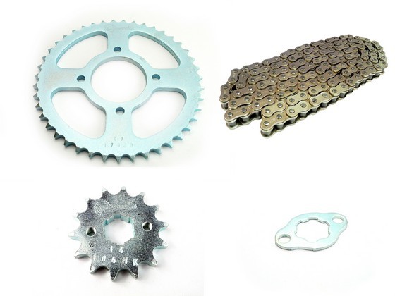 KIT PIÑONES - SIGMA-8 150 4 HUECOS (PT43C-PD14C PASO 428) CASSARELLA