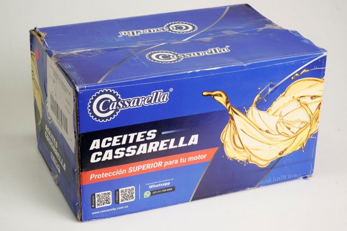 ACEITE CASSARELLA TRANSMISION SAE 140 CAJA *12 LITROS