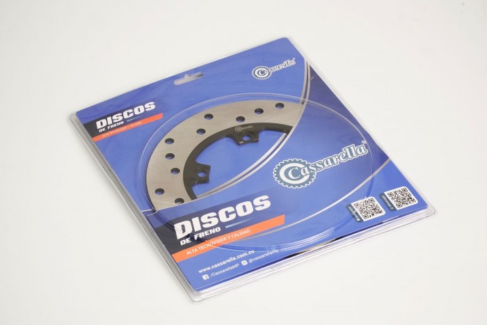 DISCO FRENO DELANTERO + CASSARELLA DISCOVER125/XCD125