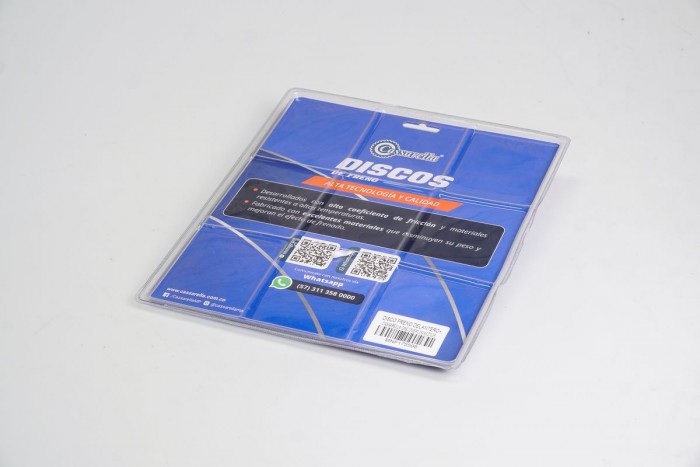 DISCO FRENO DELANTERO + CASSARELLA DISCOVER125/XCD125