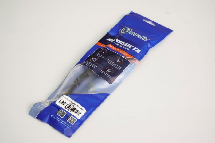 MANIGUETA IZQUIERDA CBF150/HUNK160-190R/X-PULSE200/KARIZMA250/CB125E/E-STORM/CBZ160/CB190R/MRX125-150 NEGRA CASSARELLA