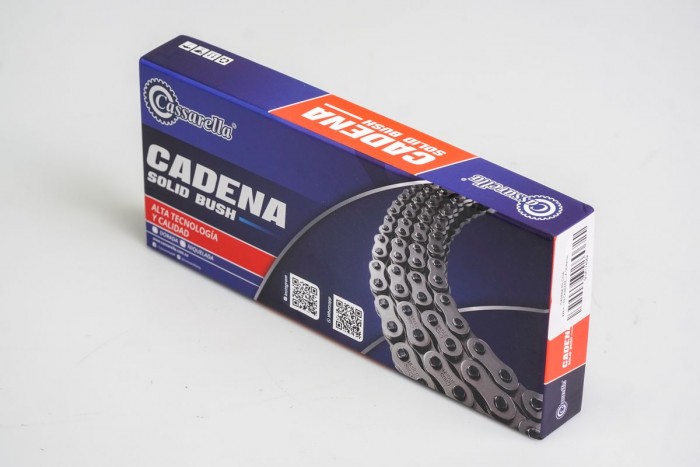 CADENA EN CAJA 428-H-132-CASS-DORADA