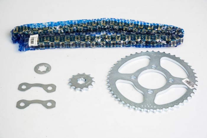 KIT ARRASTRE - DT N 125 4 HUECOS (PT47C-PD13C-428-H-118-C) DORADA CASSARELLA