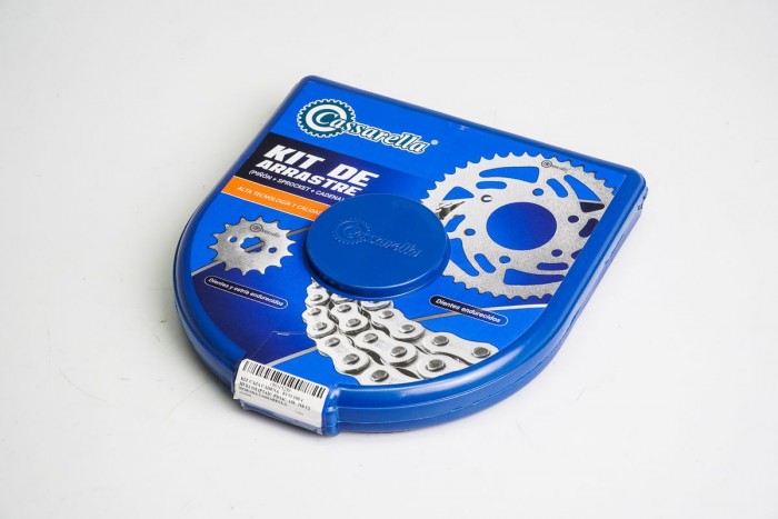 KIT ARRASTRE - ECO 100 4 HUECOS (PT42C-PD14C-428--110-C) DORADA CASSARELLA