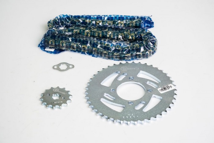 KIT ARRASTRE - ECO 100 4 HUECOS (PT42C-PD14C-428--110-C) DORADA CASSARELLA