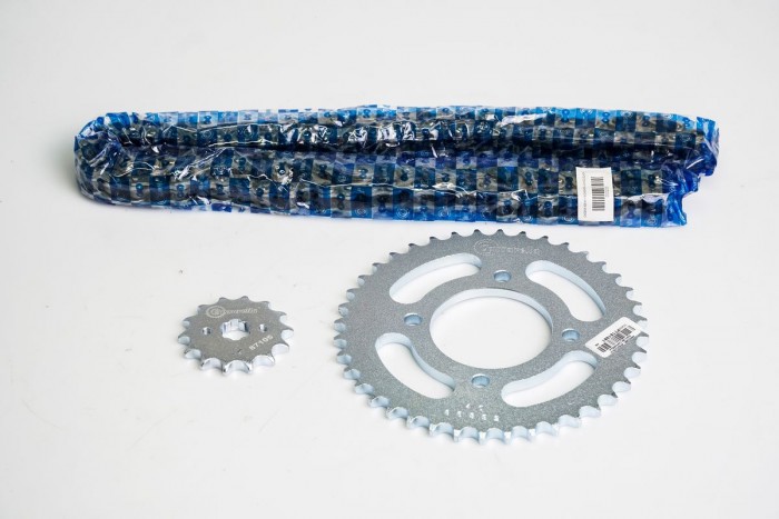 KIT ARRASTRE - HAYATE 110 4 HUECOS (PT40C-PD14C-428-H-118-C) NIQUELADA CASSARELLA