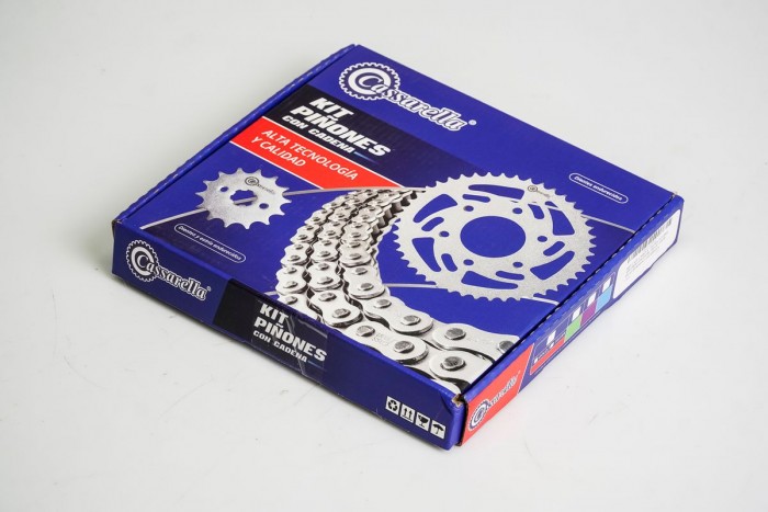 KIT ARRASTRE - SIGMA-9 TYPER 150 4 HUECOS (PT38C-PD15C-428-H-132-C) DORADA CASSARELLA