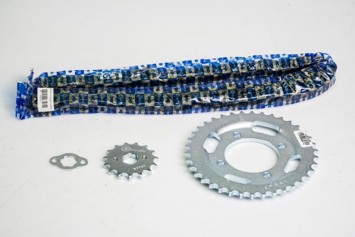 KIT ARRASTRE - SIGMA-9 TYPER 150 4 HUECOS (PT38C-PD15C-428-H-132-C) DORADA CASSARELLA