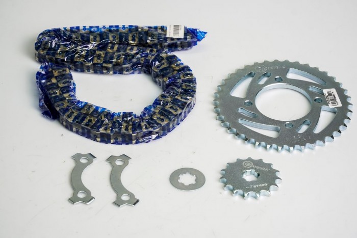 KIT ARRASTRE - RX 100 4 HUECOS (PT38C-PD15C-428-H-110-C) DORADA CASSARELLA