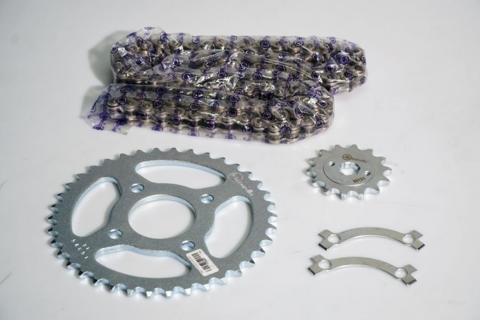 KIT ARRASTRE - PULSAR 200 4 HUECOS (PT38C-PD14C-520-H-110-C) DORADA CASSARELLA