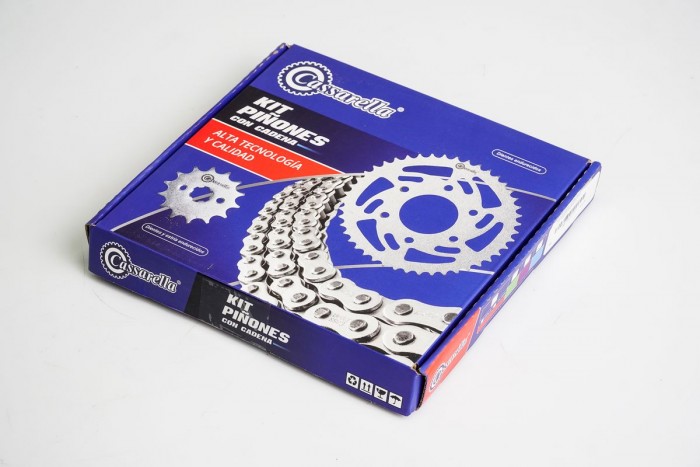 KIT ARRASTRE - ECODELUXE 100 4 HUECOS (PT44-PD15C-428H-124-C) DORADA CASSARELLA