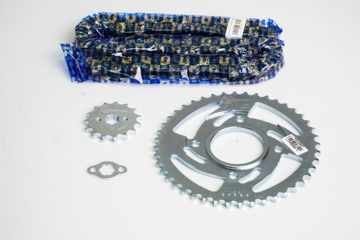 KIT ARRASTRE - ECODELUXE 100 4 HUECOS (PT44-PD15C-428H-124-C) DORADA CASSARELLA