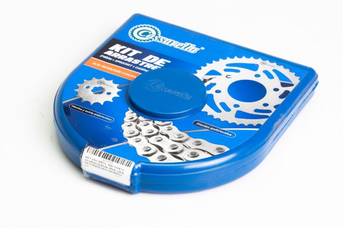 KIT ARRASTRE - DISCOVER ST 125 4 HUECOS (PT43C-PD14C-428-H-126-C) NIQUELADA CASSARELLA