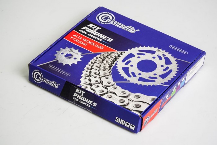 KIT ARRASTRE - RX 115 4 HUECOS (PT35C-PD14C-428-H-110-C) DORADA CASSARELLA