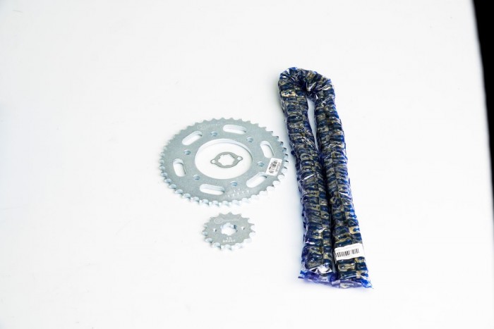 KIT ARRASTRE - SZR 160 SPEED 6 HUECOS (PT41C-PD15C-428-H-132-C) DORADA CASSARELLA