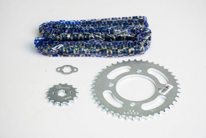 KIT ARRASTRE - GZ 150 4 HUECOS (PT43C-PD15C-428-H-132-C) DORADA CASSARELLA