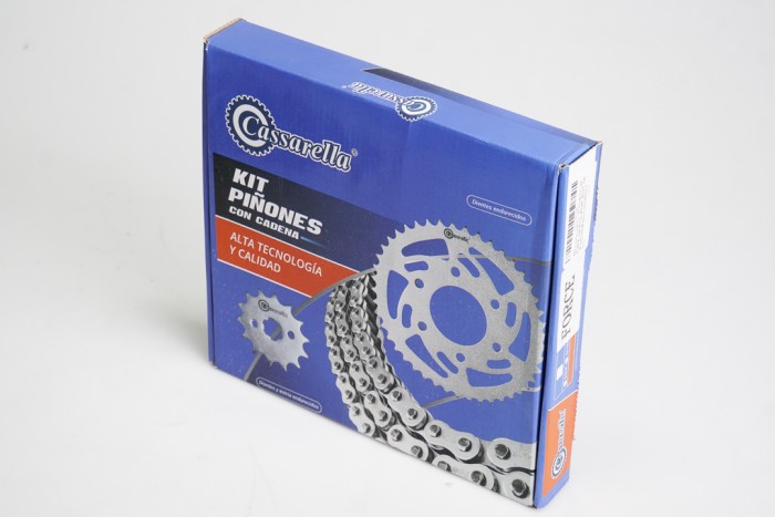 KIT ARRASTRE - PULSAR UG 180 FORCE 4 HUECOS (PT40C-PD13C-520-H-110C) DORADA CASSARELLA