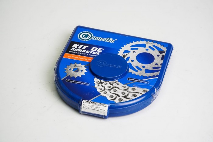 KIT ARRASTRE - RKS 100 4 HUECOS (PT42C-PD14C-428-H-132-C) NIQUELADA CASSARELLA