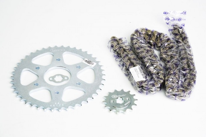 KIT ARRASTRE - DUKE 200 6 HUECOS (PT42C-PD14C-520-H-120-C) NIQUELADA CASSARELLA