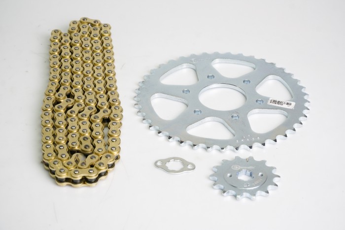 KIT ARRASTRE - PULSAR RS 200 6 HUECOS (PT41C-PD14C-520-H-112-C) DORADA CASSARELLA