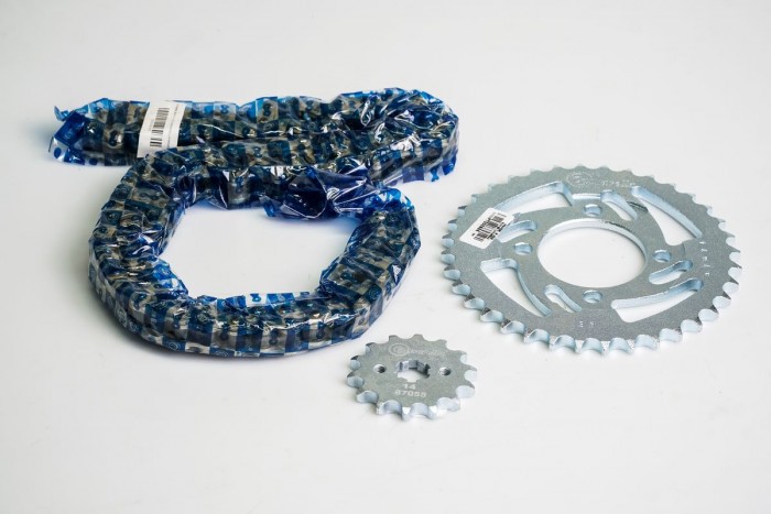 KIT ARRASTRE - ADVANCE 110 4 HUECOS (PT36C-PD14C-428-H-110-C) NIQUELADA CASSARELLA