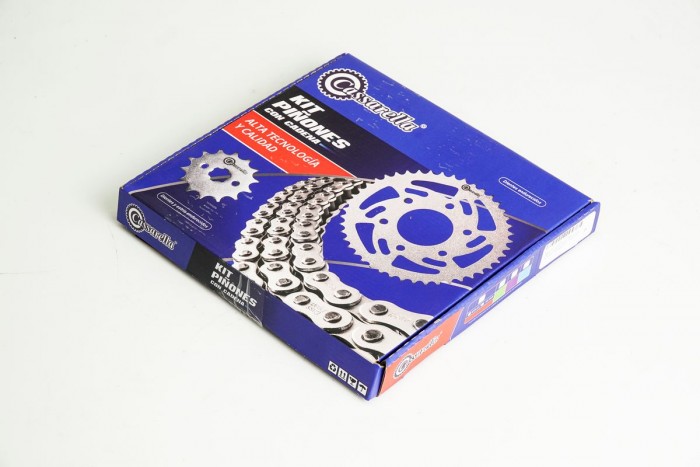 KIT ARRASTRE - XT VIRAGO 600 4 HUECOS (PT45C-PD13C-520-H-110-C) DORADA CASSARELLA