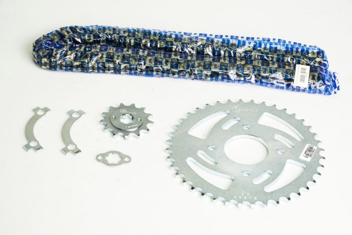 KIT ARRASTRE - AKT TTR 200 4 HUECOS (PT40C - PD13C - 520 -H- 110C) DORADA CASSARELLA