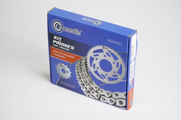 KIT ARRASTRE - PULSAR NS 200 FORCE 6 HUECOS (PT41C-PD13C-520-H-120-C) DORADA CASSARELLA