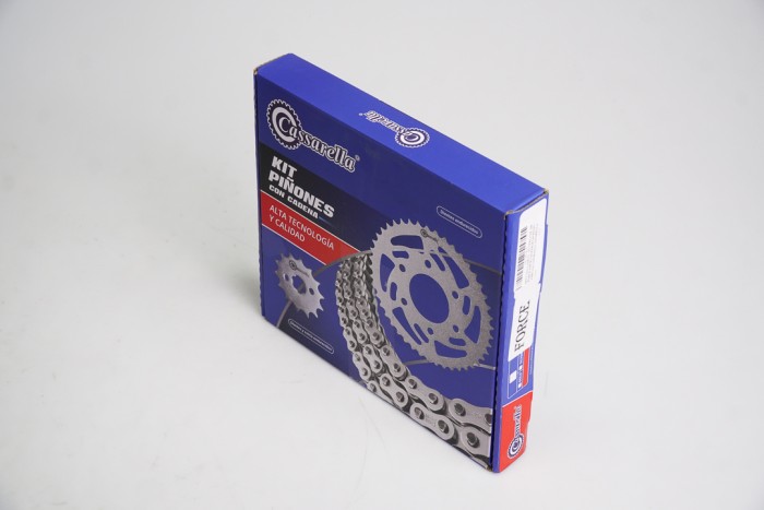 KIT ARRASTRE - ECODELUXE 100 FORCE 4 HUECOS P428 (PT46-PD13C-428H-124-C) DORADA CASSARELLA