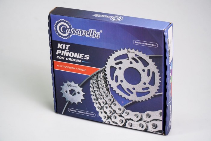 KIT ARRASTRE - DREAM NEO 110 4 HUECOS P-420 (PT42C-PD14C-420--122-C) NIQUELADA CASSARELLA