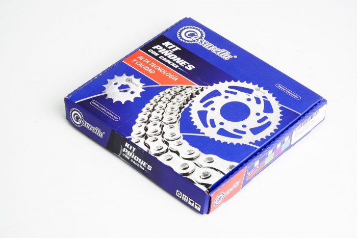 KIT ARRASTRE - XRE 300 6 HUECOS (PT39C - PD13C - 520 -H- 120C) DORADA O'RING CASSARELLA