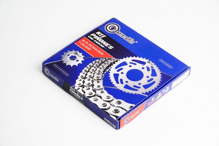 KIT ARRASTRE - VERSYS 650 6 HUECOS (PT46C-PD14C-520-H-120 C) DORADA O´RING CASSARELLA