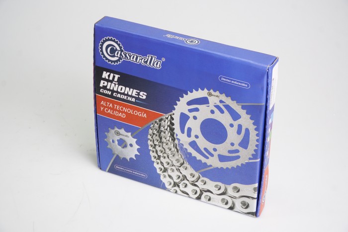 KIT ARRASTRE - VERSYS 650 6 HUECOS (PT46C-PD14C-520-H-120 C) DORADA CASSARELLA